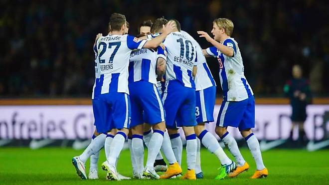 柏林赫塔在德国足球联赛中大获全胜 柏林赫塔在德国足球联赛中大获全胜